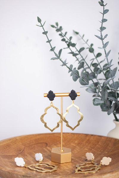 Gold Moroccan Dangles