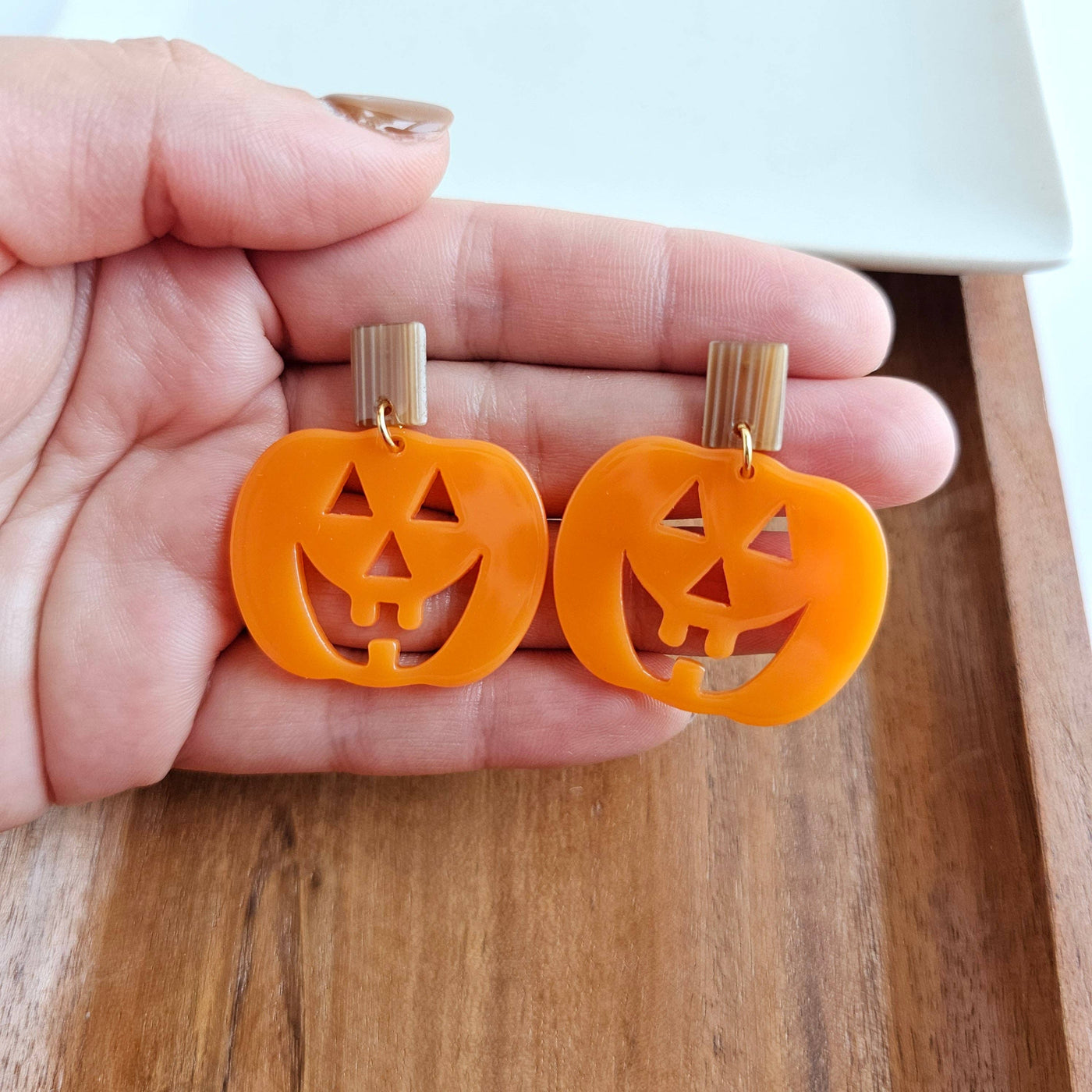 Pumpkin Dangles