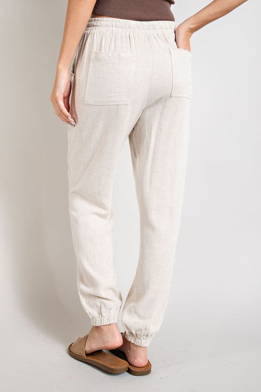 Linen Joggers