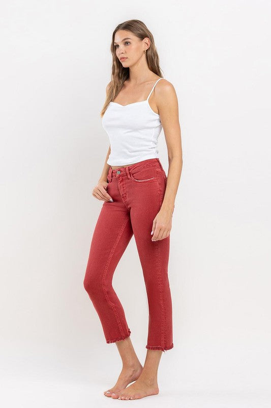 Pompeian Red Denim