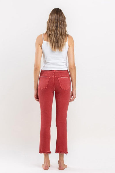 Pompeian Red Denim