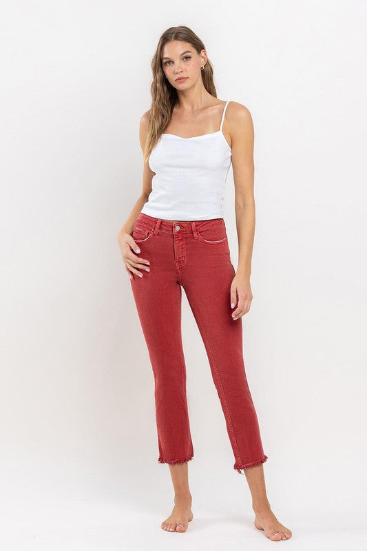 Pompeian Red Denim