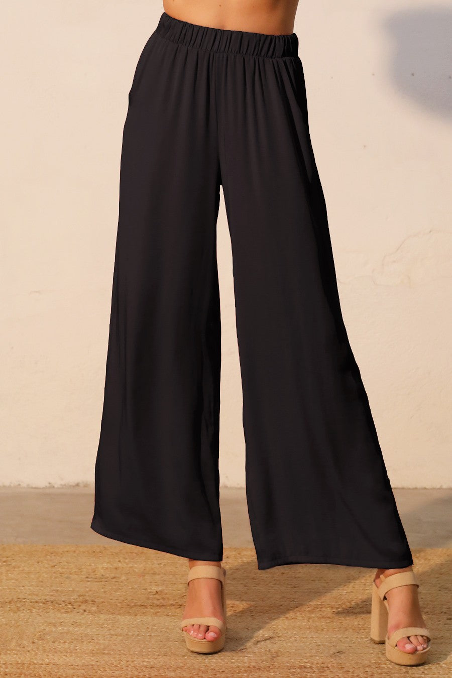 Satin Staple Pants