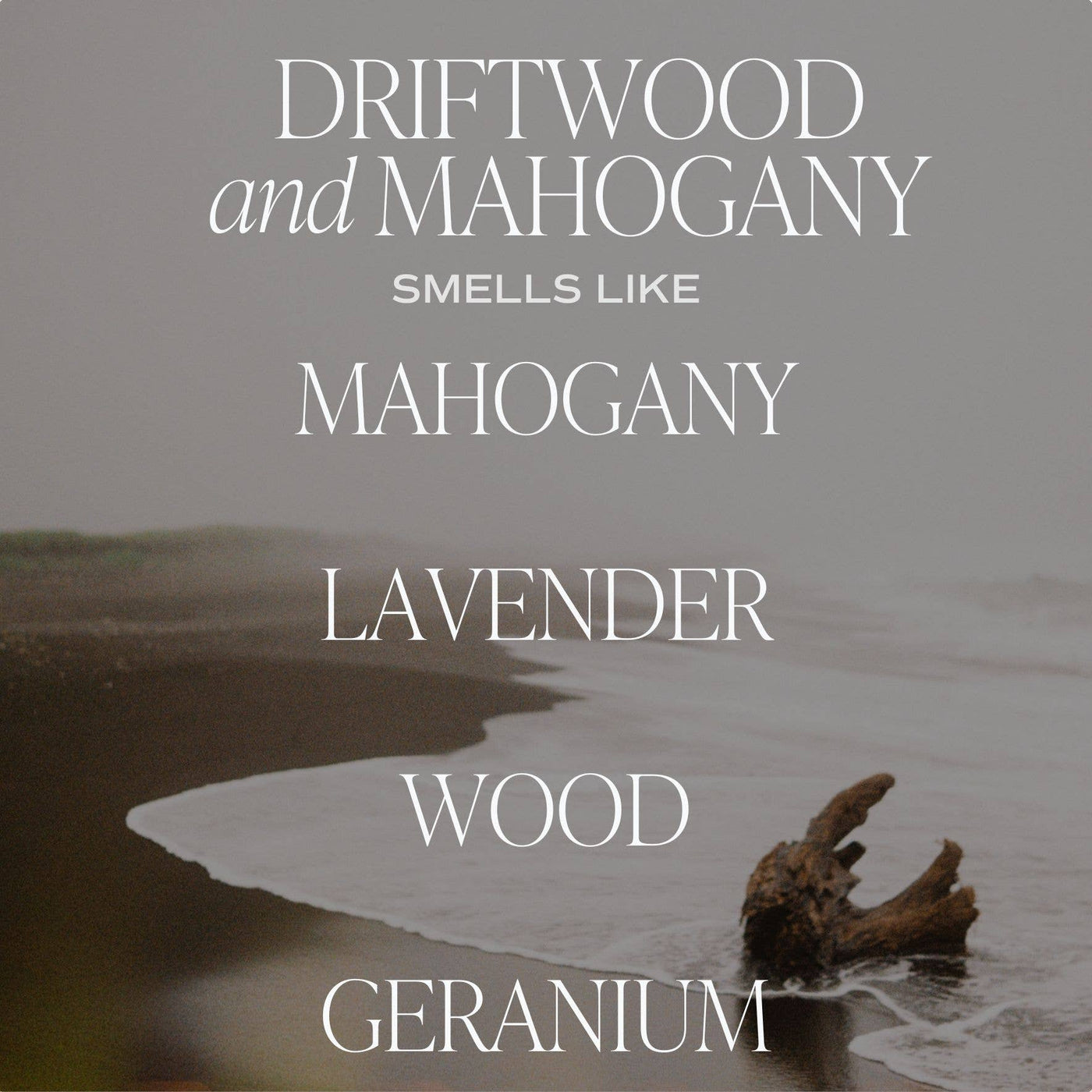 Driftwood/Mahogany 9oz Soy