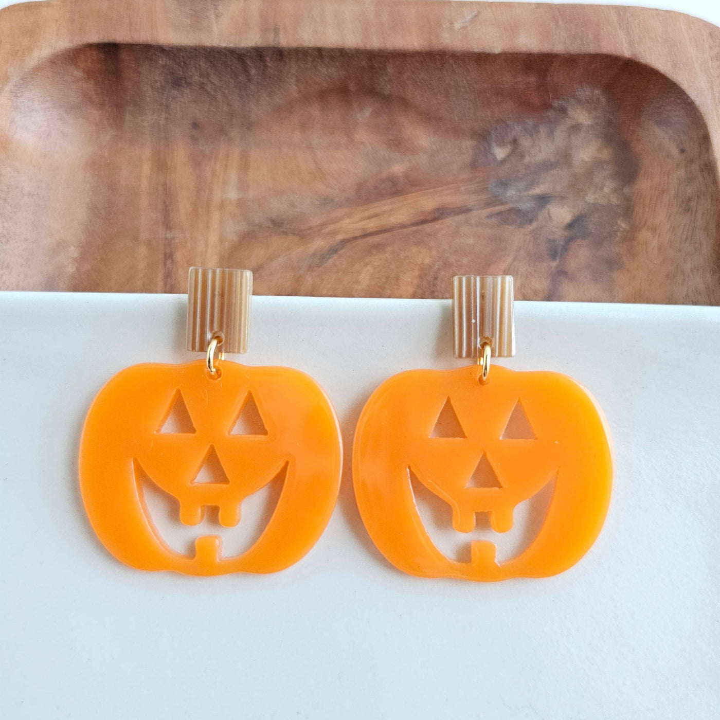 Pumpkin Dangles