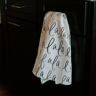 Fa La La La La Tea Towel