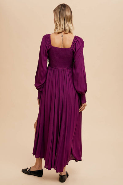 Vibrant Plum Maxi