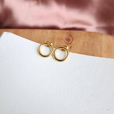 Luxe Gold Oriana Studs - Small