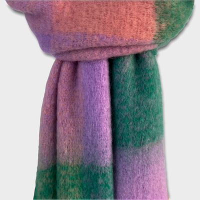 16 Colours soft blanket scarf with tassels