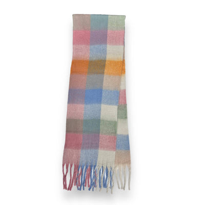 16 Colours soft blanket scarf with tassels