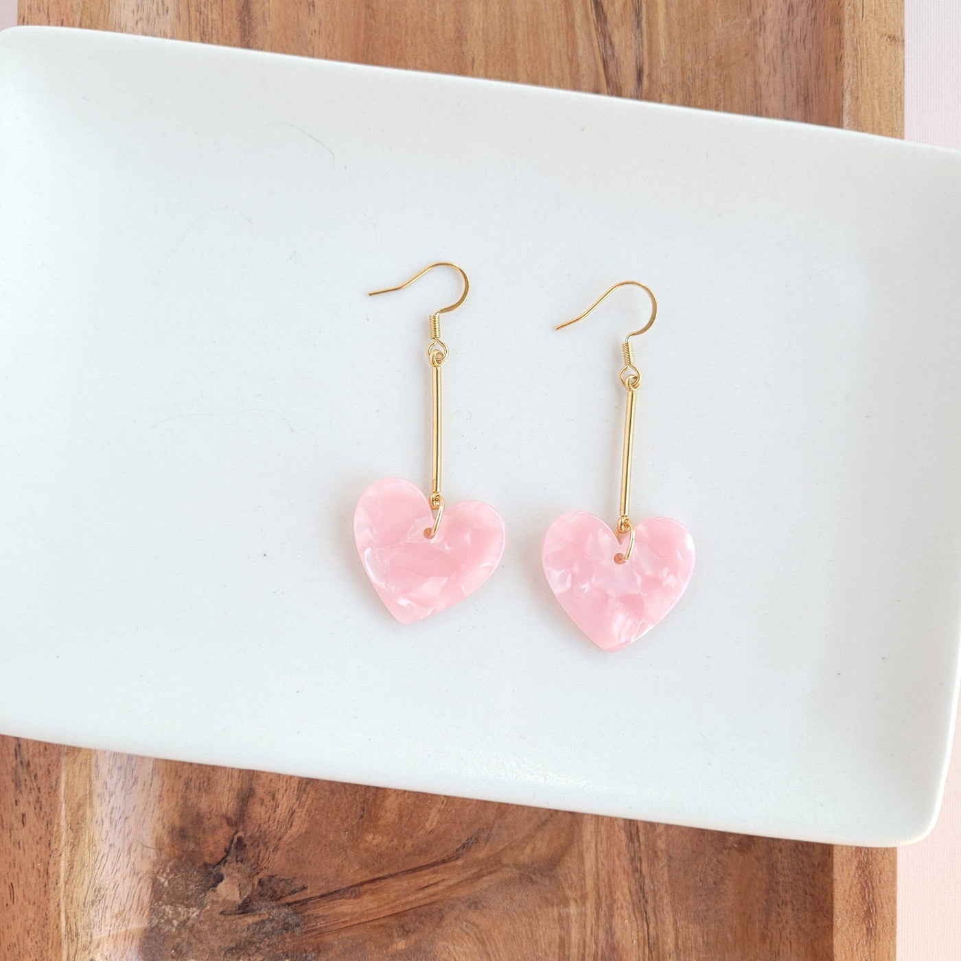 Mina Heart Earrings