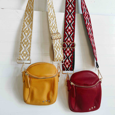 Ellie Crossbody Bag *AS SEEN IN ANTHROPOLOGIE*: Gray