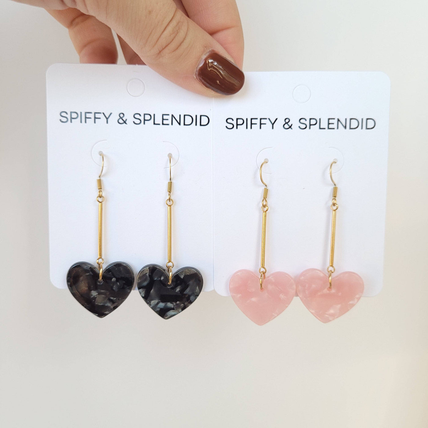 Mina Heart Earrings