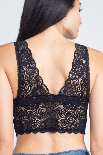 Seamless Lace Bralette