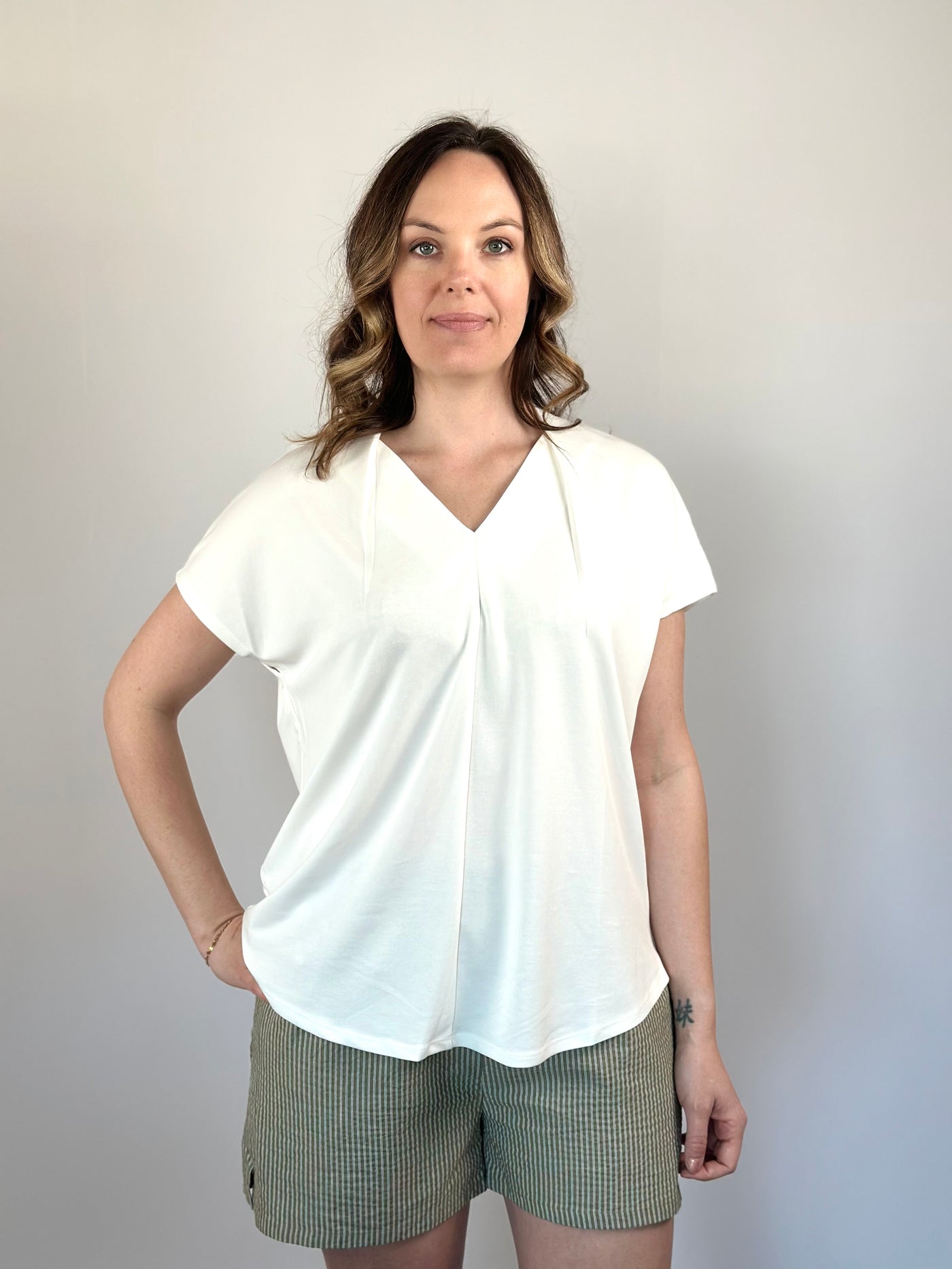 Modal Blend V-Neck