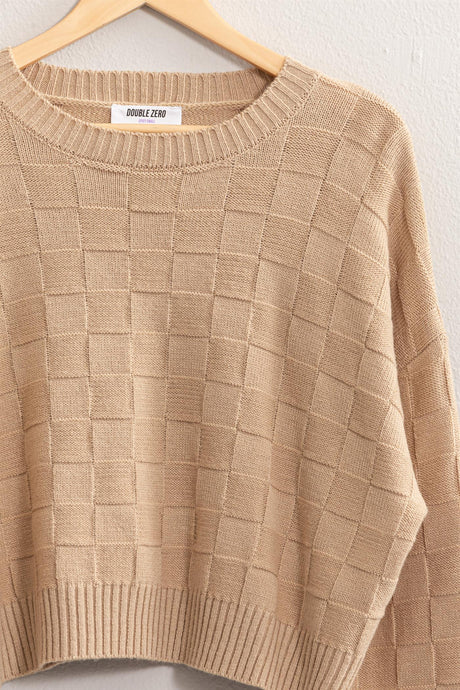 Basketweave Sweater