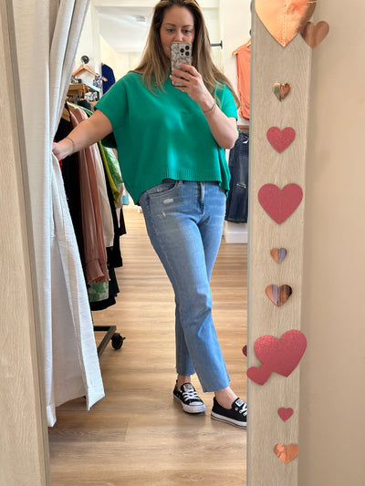 Spring Green Top