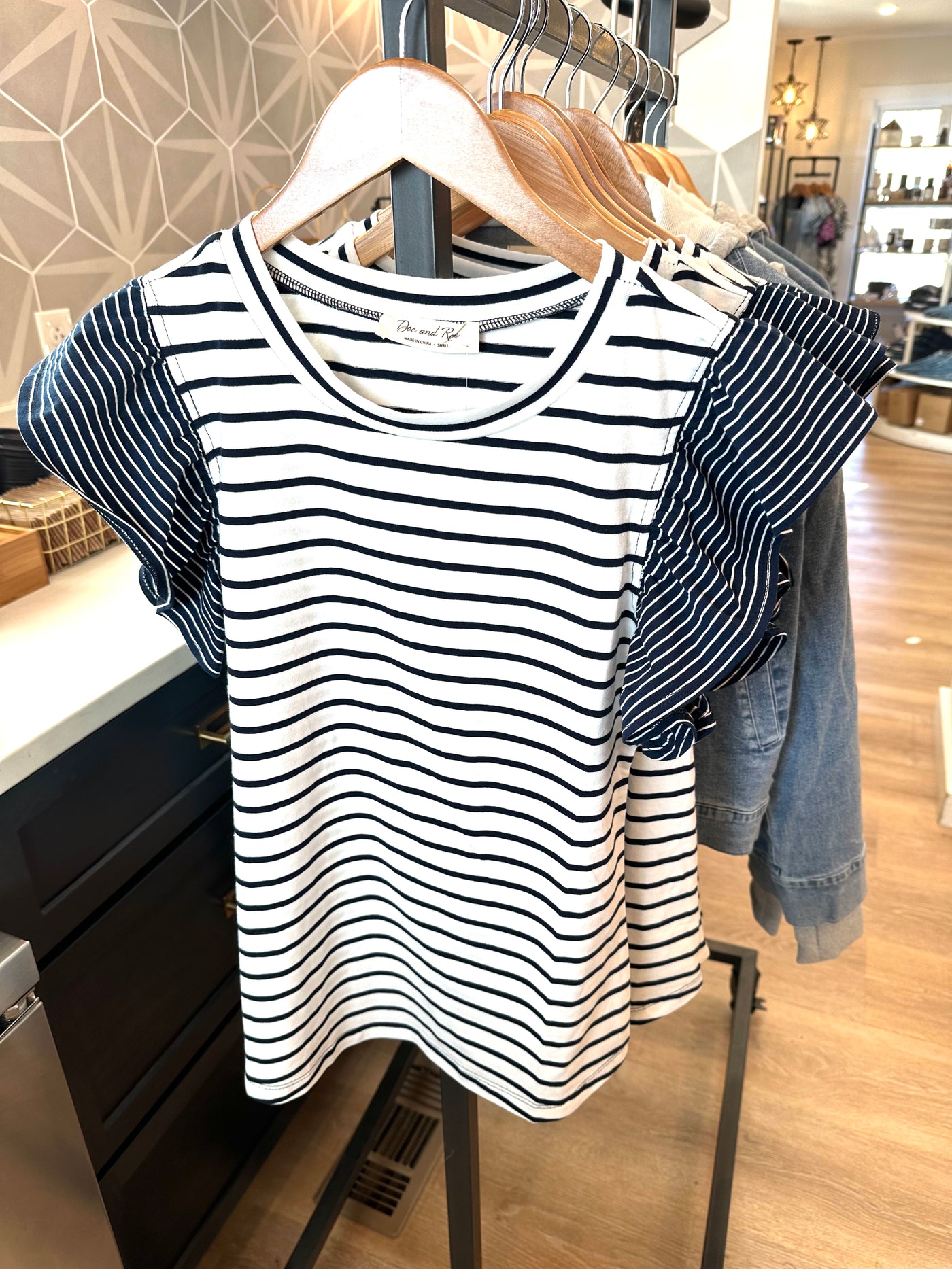 Nautical Flare Top