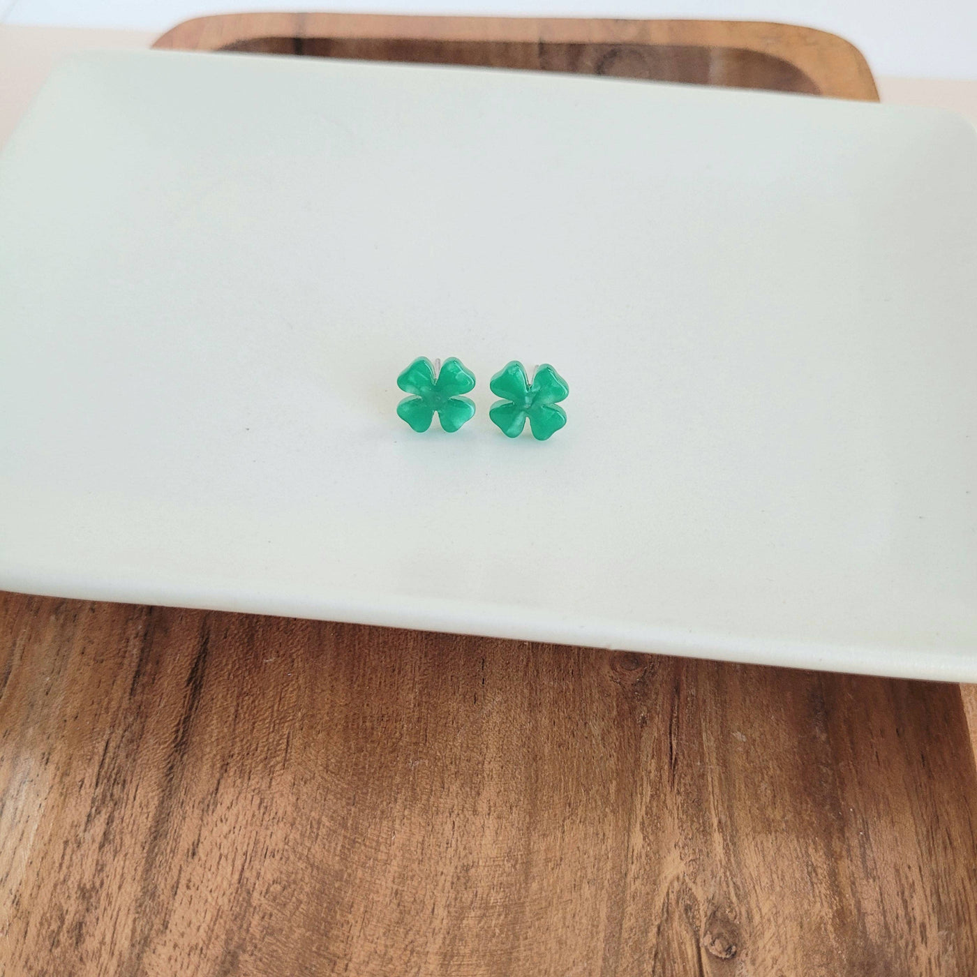 Shamrock Studs