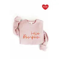 Hello Pumpkin Sweatshirt Curvy