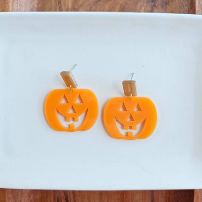 Pumpkin Dangles