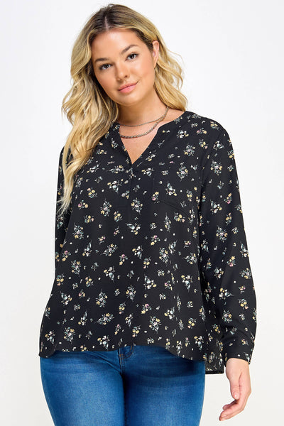 Pop-over Blouse