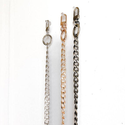 Metal Chain Strap: Gold