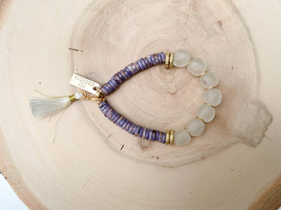 Recycled Glass Bracelets: Recycled Paper Bracelet