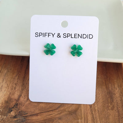 Shamrock Studs