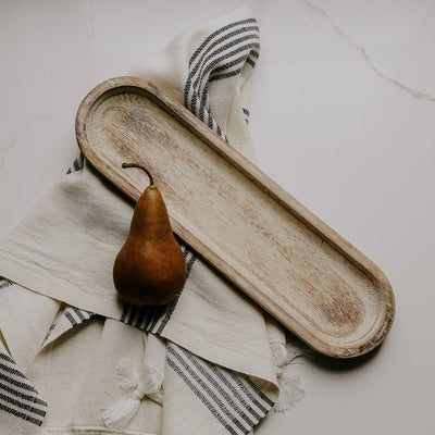 Large Wood Tray