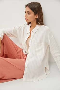 The Staple Linen Button Down