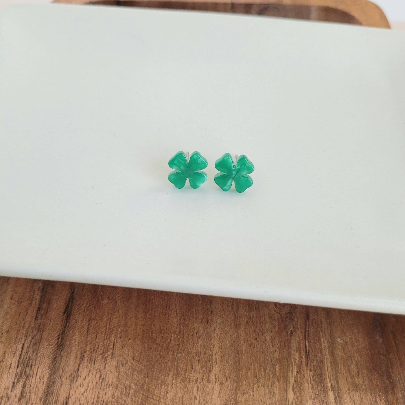 Shamrock Studs