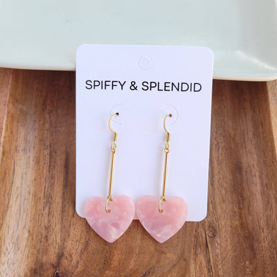 Mina Heart Earrings