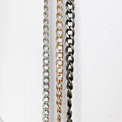 Metal Chain Strap: Brushed Bronze