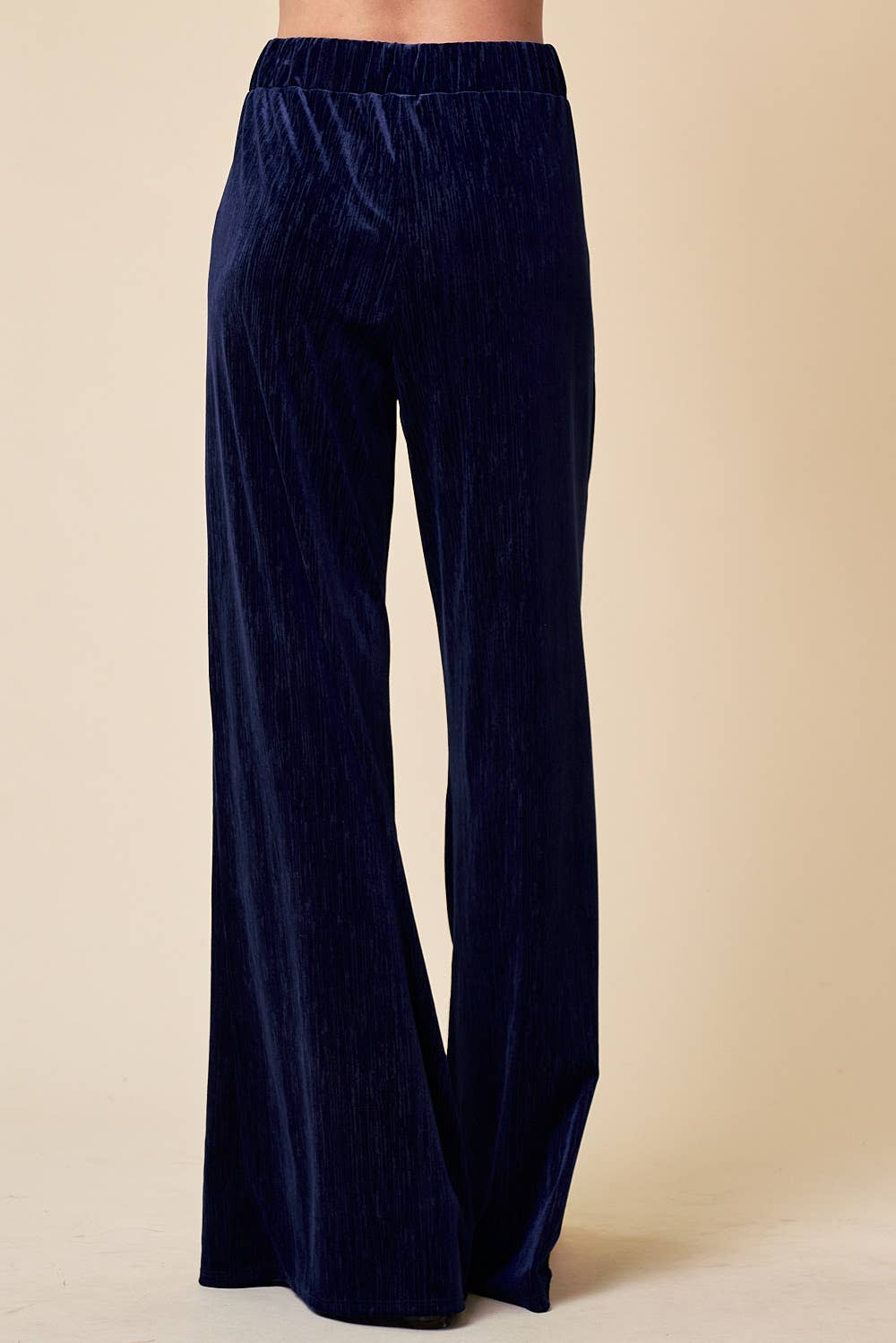 Velvet Wide Leg Pants