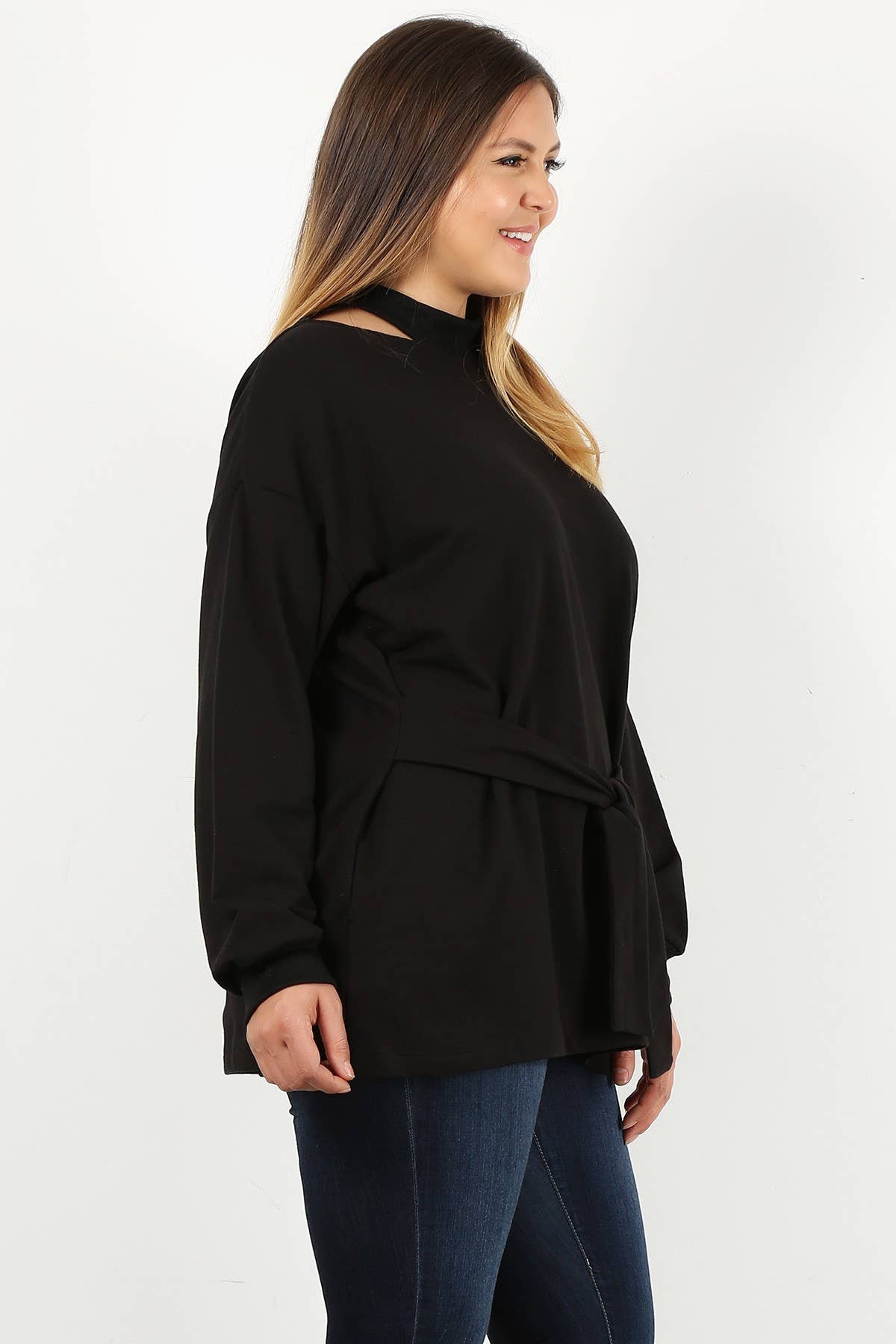 Mock Neck Tunic