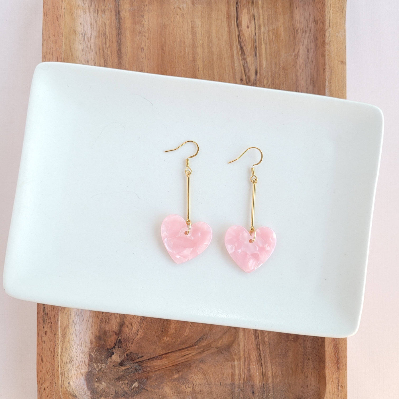 Mina Heart Earrings