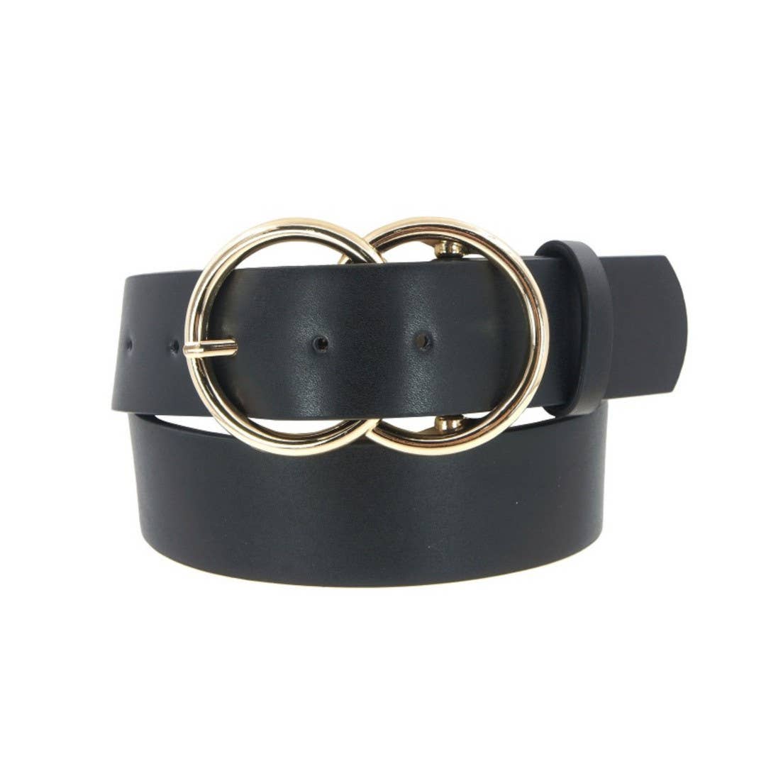 Thick Double Ring Belt