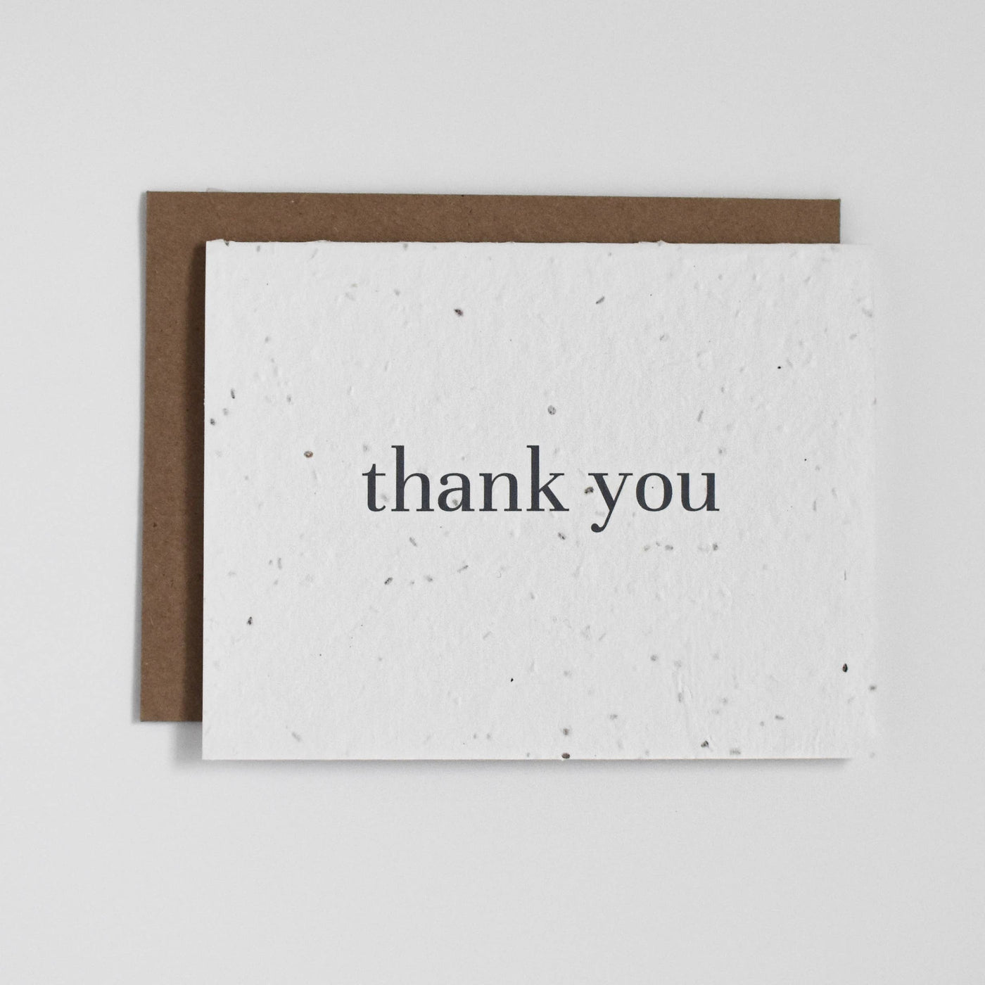 Plantable Greeting Card - Thank You - Classic